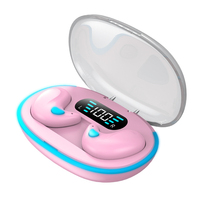 Earphone Stereo Nirkabel Premium Wholesale X55 Tws Bluetooth V5.3 In-Ear Sport dengan Layar LED dan Kontrol Sentuh
