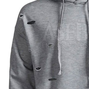 Sudaderas con capucha desgastadas cómodas de alta calidad para jóvenes Ropa informal Sudaderas con capucha desgastadas de nuevo estilo - Product Image 4