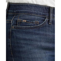 Jean en denim stretch léopard taille mi-haute pour femme, coupe crayon skinny, patchwork, boutonné, effet push-up et rehaussement des fesses, avec logo