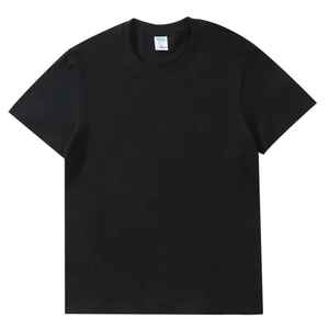 OEM personalizado de alta calidad 100% algodón de manga corta Casual impreso bordado camiseta para hombres transpirable Plus SizeJersey - Product Image 2
