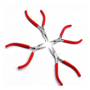 High Quality Jewelry <b>Pliers</b> Set 4 Pcs Round <b>Nose</b> Flat <b>Nose</b> Chain <b>Nose</b> & <b>Bent</b> <b>Nose</b> <b>plier</b> - Product Image 1