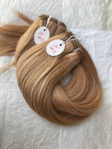 N. ° 12-Cabello Humano Remy Virgen sin procesar, tejido suave y sedoso con número de Color, liso, de un solo donador, brasileño, indio, templo - Product Image 6