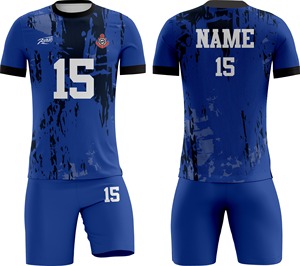 Uniforme de fútbol con diseño personalizado unisex, sublimación unisex con camiseta de fútbol, conjunto de fútbol para clubes juveniles/adultos, camiseta personalizada - Product Image 1