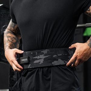 Cinturón de Fitness con Diseño de Camuflaje, Cinturón de Entrenamiento de Cintura con Hebilla de Alta Resistencia, Cuero de Alta Calidad para Levantadores de Pesas - Product Image 6