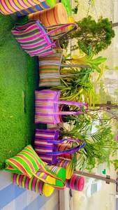 ถุงซิปไนลอนรีไซเคิลขนาดใหญ่ที่เป็นมิตรกับสิ่งแวดล้อมขนาดใหญ่พร้อมกระเป๋าเครื่องสำอางถุงซักผ้าพลาสติกแบบยั่งยืนจากอินเดีย - Product Image 2