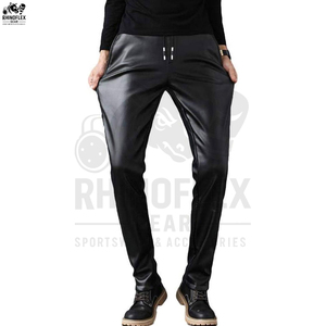 กางเกงหนังรัดรูปสำหรับมืออาชีพกางเกงหนังสีตามสั่ง - Product Image 2