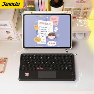 Jemdo แป้นพิมพ์ไร้สาย USB สำหรับ <span class=keywords><strong>iPad</strong></span> สำหรับ Huawei matepad สำหรับ Apple redmi Honor RGB backlit ได้รับการรับรอง - Product Image 4