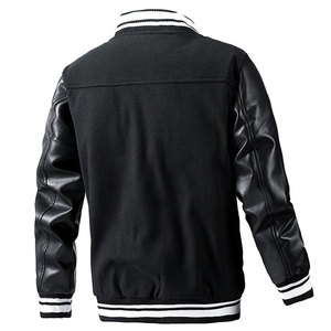 Último diseño Lettermen Jacket Precio bajo Manga completa Diseño personalizado Su propia chaqueta Mangas personalizadas Lettermen Jacket - Product Image 2