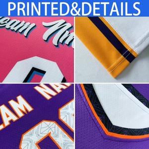 เสื้อสเวตเตอร์ถักแขนสั้นฮิปฮอปสำหรับผู้ชายชุดซอฟต์บอลดูดซับเหงื่อสำหรับผู้ชาย - Product Image 6