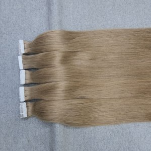 Dream Hair T03 Extensions à bandes adhésives vierges vietnamiennes 36 pouces Trame simple Lisse naturel Toutes couleurs Logo personnalisé Sans produits chimiques Prêt à l'emploi - Product Image 5
