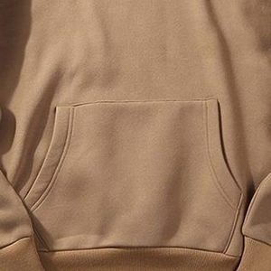 Venta al por mayor 100% algodón bordado transpirable pulóver sudaderas con capucha para niños Casual bebé moda ropa con capucha cuello tejido de punto - Product Image 3