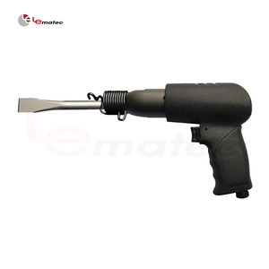 Martillo Neumático Lematec con Entrada de 1/4 de Pulgada, 3200 Bpm, con 5 Cinceles, Herramienta Neumática para Trabajos en Metal y Hormigón - Product Image 4