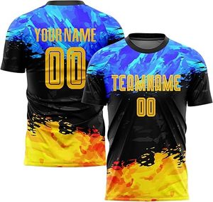 Nuevo estilo, uniforme de fútbol profesional para niños, 100% poliéster, calidad Premium, Color sólido, calidad Premium, último diseño a la venta - Product Image 4