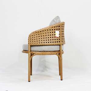 Chaise de bar pivotante d'extérieur CH-factory avec coussins, barres - Product Image 4