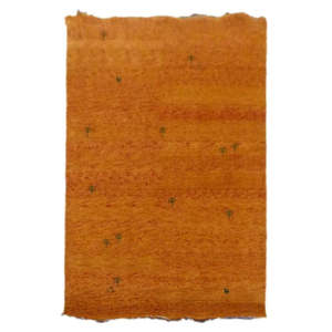 Tapis noué à la main Gabbeh, unique en son genre, 12'10 x 9'4 - Product Image 1