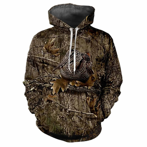 Vente en gros de sweat à capuche de chasse de haute qualité sweat à capuche camouflage véritable sweat à capuche tactique de pêche pour hommes - Product Image 1