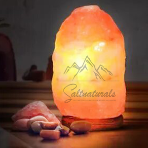 Lámpara de sal de roca natural del Himalaya hecha a medida de primera calidad, lámpara de sal de cristal de 1-2 kg de Pakistán, hermosa artesanía natural - Product Image 5