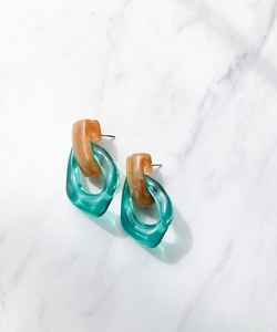 Pendientes de Resina Hechos a Mano, Pendientes de Resina, Pendientes Colgantes de Resina, Artesanía de la India - Product Image 2