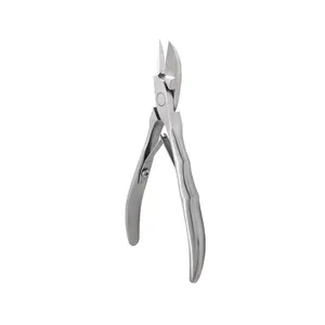 Russian Handle Double Spring Cuticle Nippers Nail Cuticle Nipper 18mm Tip German Steel Cuticle Nippers Nail Cutters