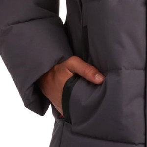 Chaqueta cortavientos de invierno para hombre, venta al por mayor, chaqueta acolchada de manga larga transpirable con cuello con capucha para hombre - Product Image 4