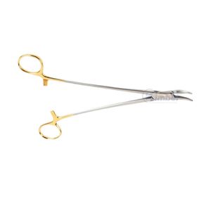 Pinces chirurgicales hémostatiques Kelly à manche plaqué or, pointe fine incurvée, 5 pouces, pour chirurgie délicate et anatomie - Product Image 2