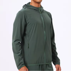 Men's Softshell Windbreaker Jacket Windproof <b>Waterproof</b> <b>Warm</b> Hooded Softshell with Comfortable Fit - Product Image 1