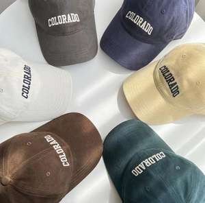 Gorra de Béisbol Personalizada de Alta Calidad, Deportiva, Ajustable, de Algodón, Bordada, de 6 Paneles, Estilo Dad Hat, OEM - Product Image 5