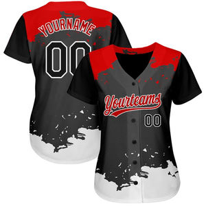 2025 versión superior de alta calidad sublimación personalizada equipos americanos conjuntos uniformes de béisbol de alta calidad hombres camiseta de béisbol para hombres - Product Image 2