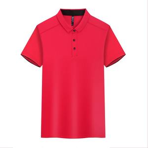 Polos de golf para hombre, uniforme de negocios liso Unisex de secado rápido de seda de morera de calidad superior de lujo - Product Image 5