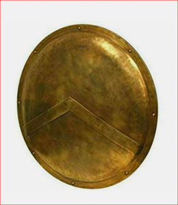 Escudo Redondo de 300 cm, Escudo del Rey Leónidas, Escudo Espartano Medieval de 30 Pulgadas - Product Image 2