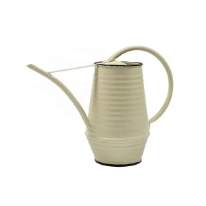 Arrosoir élégant en acier galvanisé blanc fabriqué en Inde pour les plantes d'extérieur et d'intérieur fleurs arrosoir Home Garden 2023 - Product Image 6
