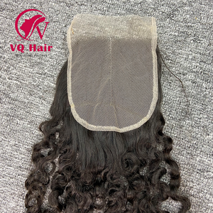 Meilleure vente 5x5 perruques birmanes à fermeture bouclée 100% cheveux humains vierges vietnamiens pour femmes noires - Product Image 2