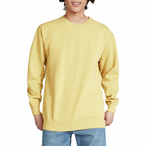 Sudadera Personalizada de Alta Calidad, Mezcla de Algodón, para Hombre, Talla Grande, Gruesa, Lavada, con Diseño de Cremallera para Otoño - Product Image 1