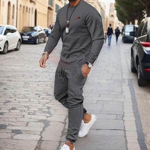 Nouveaux arrivages au design unique Costumes de survêtement pour hommes Taille plus Costumes de survêtement pour hommes à séchage rapide en gros - Product Image 4