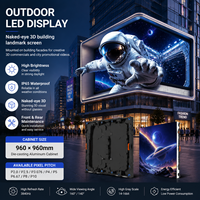 Pantalla LED 3D para Exteriores TOPvision, Pantalla de Alta Luminosidad, Resistente al Agua IP65, Video Wall Personalizable para Comercios