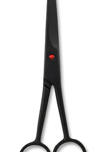 Tijeras de peluquero de acero inoxidable con hoja recta clásica para hombres, herramienta de belleza para tijeras para el cabello - Product Image 5