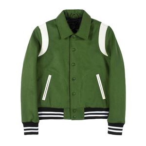 Veste universitaire personnalisée avec logo pour hommes, taille plus, broderie, fermeture à boutons, vente en gros, vestes unies pour hommes, veste d'hiver 2026 - Product Image 4