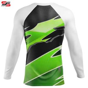 Bon marché, conception personnalisée MMA Rash Guard Meilleure vente de produit Rash Guard à manches longues - Product Image 6