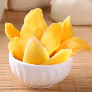 Biologische Gedroogde Mango Usda & Eu Biologisch Gecertificeerd Zacht Droog Mango Plak Niet-Suiker Van Vietnam Zacht