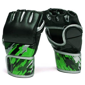 MMA <b>Gloves</b>-Non-Slip Comfortable Hook & Loop Closure Customizable <b>Moisture</b> Wicking PU Material Unisex Safe Training Equipment - Product Image 5