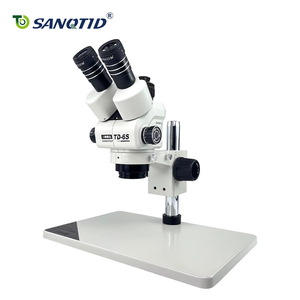 <span class=keywords><strong>Microscope</strong></span> trinoculaire médical stéréo optique SANQTID à hauteur réglable, indice de protection IP55, grossissement 58x, avec caméra 4K et support - Product Image 2