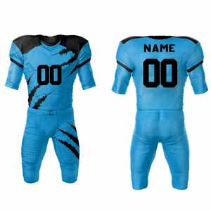 ชุดกีฬาอเมริกันฟุตบอลชุดเสื้อเจอร์ซีย์และกางเกงขาสั้นบุนวม - Product Image 1