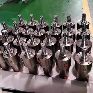 Cilindro hidráulico de brazo de excavadora de pistón de varilla única de doble efecto telescópico multietapa de 2000mm 25 toneladas de fábrica de China - Product Image 3