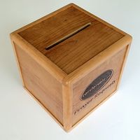 Caja de efectivo de madera y bambú artesanal más vendida, producto elegante y funcional de Vietnam