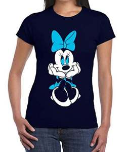 Camiseta de manga corta de alta calidad para mujer, ropa de cuello redondo de talla grande, venta al por mayor, precio barato, personalizada - Product Image 6