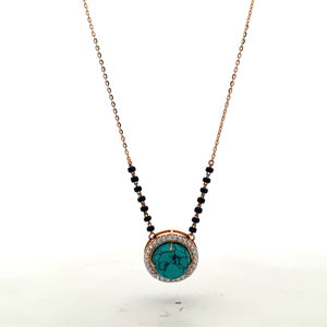 Mangalsutra en or rose 18 carats - Product Image 3