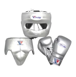 Ensemble d'entraînement de combat professionnel en cuir de vache véritable, personnalisé, très vendu, pour la boxe et l'entraînement - Product Image 1