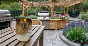 Elegant Mughlai Designed Handmade Brass <b>Cup</b> with C-Shape Handle 6 Ounce Capacity Glass Beer Steins - Product Image 6