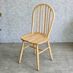 Windsor Traditional 6-Slat <b>Dining</b> <b>Chair</b> GCF203 Made of Stable Rubber Wood - Product Image 2