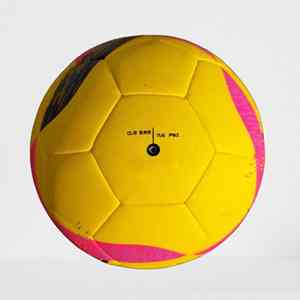 Balón de fútbol oficial tamaño 5 para partidos, cosido a mano, personalizado con logotipo, deportivo, de cuero PU pakistaní. - Product Image 3